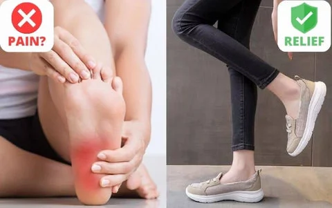 Onecomfy Orthopedic Women Shoes Breathable Slip On Arch Support Non-slip