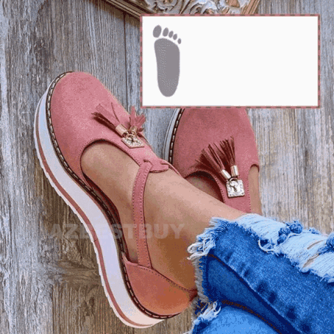 Women's Casual Platform Flat Comfort Shoes, Breathable Leather Walking Shoes High Damping Soles, 8 Unique Colors