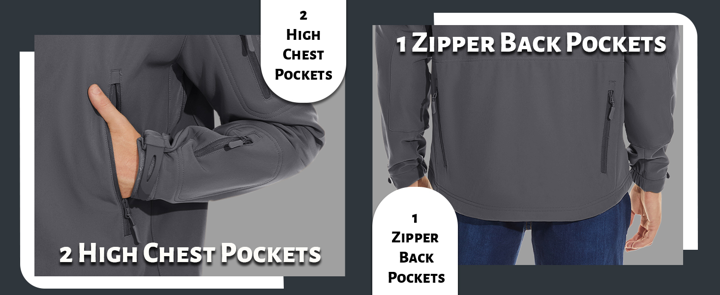 multiple pockets