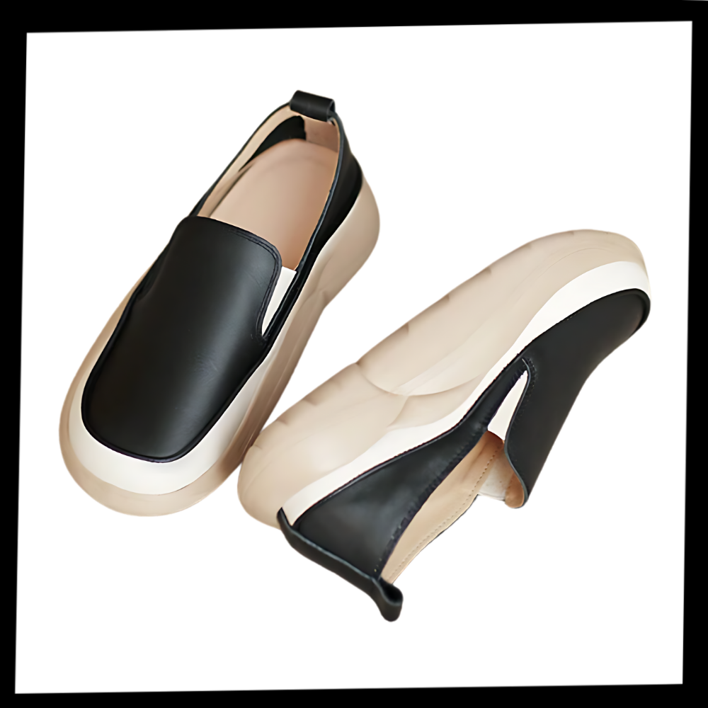 Lightweight Soft Platform Loafers - Product content - Ozerty